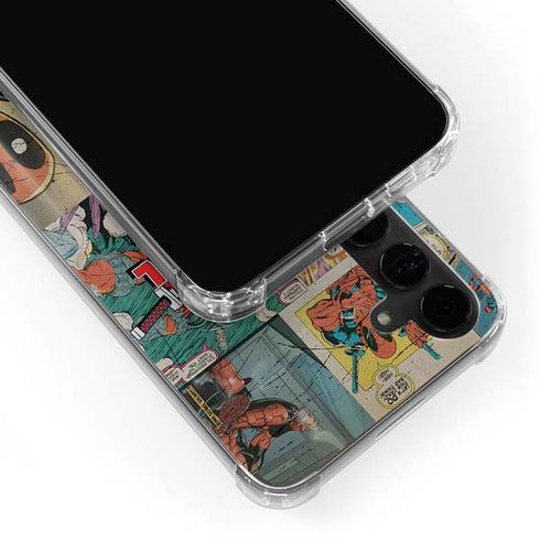 Marvel Deadpool Deadpool Collage Galaxy S24 Plus Clear Case